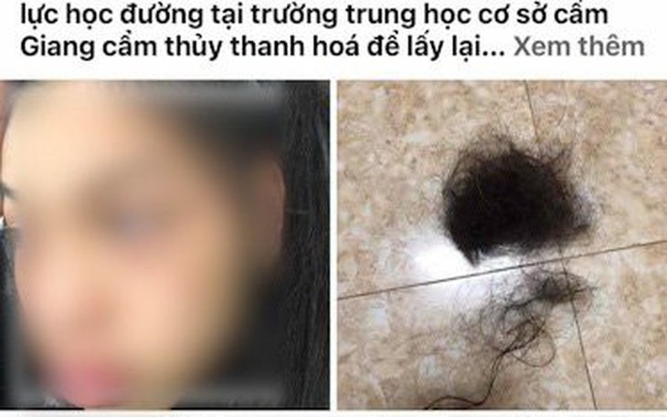 Mâu thuẫn trên mạng xã hội, nữ sinh lớp 7 bị bạn đánh hội đồng 