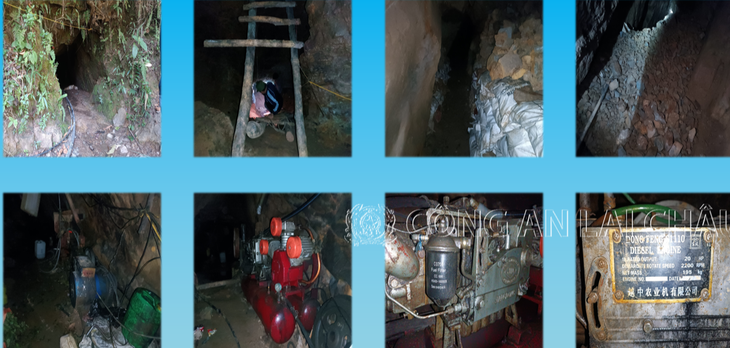 Bắt 4 người khai thác trái phép khoảng 1 tấn quặng vàng- Ảnh 1.