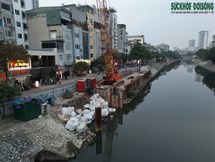 Cận cảnh dự án hồi sinh các dòng sông chết bị đề nghị thanh tra ở Hà Nội- Ảnh 8. Cận cảnh dự án hồi sinh các dòng sông chết bị đề nghị thanh tra ở Hà Nội- Ảnh 8.