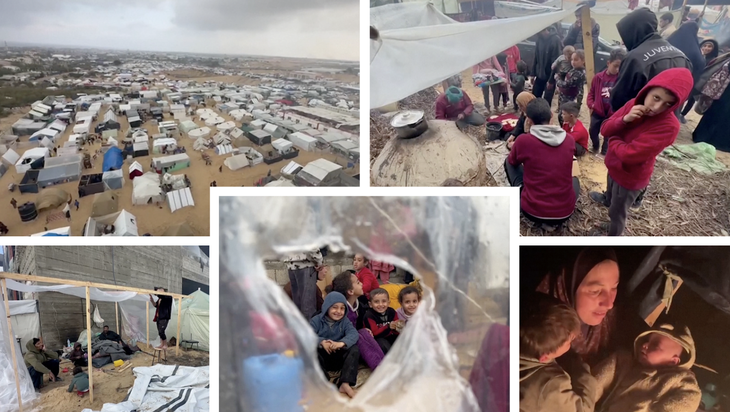 Tình cảnh khốn cùng của người tị nạn Gaza trong mùa đông khắc nghiệt- Ảnh 1. Tình cảnh khốn cùng của người tị nạn Gaza trong mùa đông khắc nghiệt- Ảnh 1.