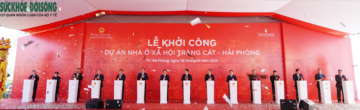 Hải Phòng khởi công dự án nhà ở xã hội quy mô lớn tại Tràng Cát- Ảnh 1. Hải Phòng khởi công dự án nhà ở xã hội quy mô lớn tại Tràng Cát- Ảnh 1.
