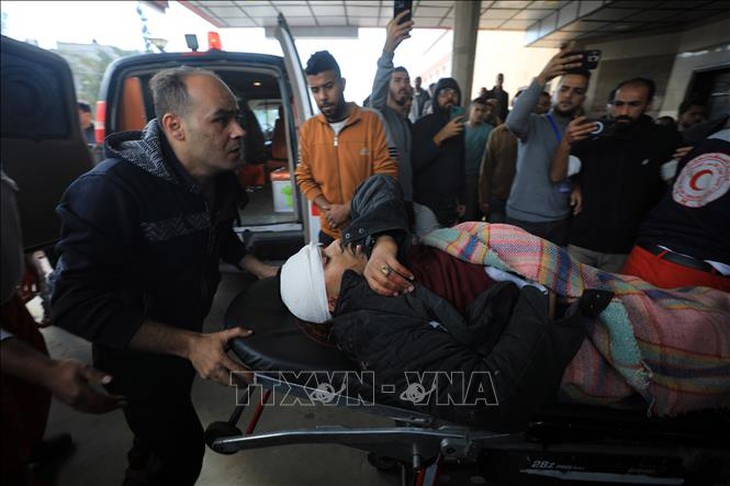 Tổ chức nhân đạo mở bệnh viện dã chiến ở Gaza- Ảnh 1. Tổ chức nhân đạo mở bệnh viện dã chiến ở Gaza- Ảnh 1.