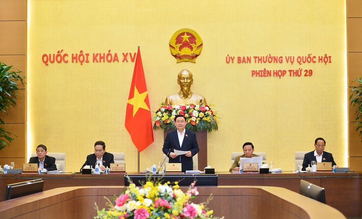 Phiên họp thứ 29 của UBTVQH cho ý kiến 7 nội dung quan trọng- Ảnh 1. Phiên họp thứ 29 của UBTVQH cho ý kiến 7 nội dung quan trọng- Ảnh 1.