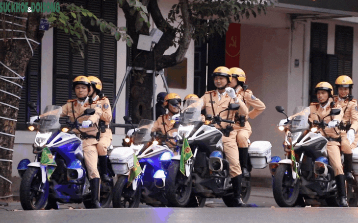 Ấn tượng Lễ ra quân Năm An toàn giao thông 2024