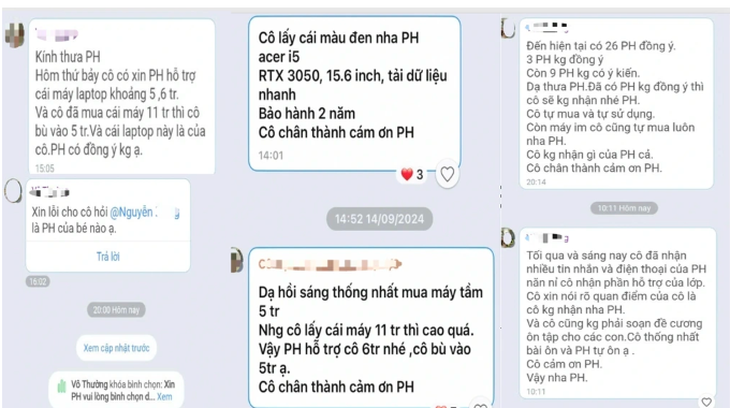 Hồi chuông cảnh tỉnh từ vụ "cô giáo xin phụ huynh hỗ trợ tiền mua máy tính"- Ảnh 2. Hồi chuông cảnh tỉnh từ vụ "cô giáo xin phụ huynh hỗ trợ tiền mua máy tính"- Ảnh 2.