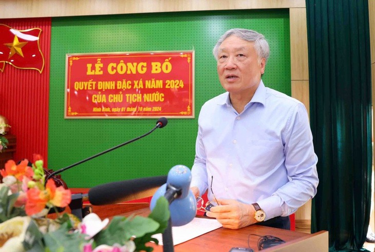 'Dang rộng vòng tay, tạo điều kiện để người được đặc xá tái hòa nhập cộng đồng'- Ảnh 1.