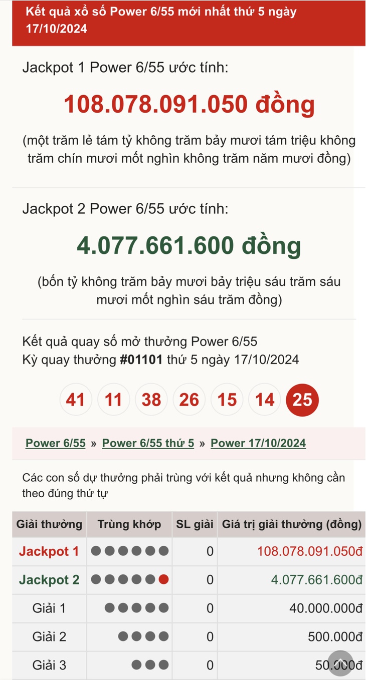 Vietlott 8/11 - Kết quả xổ số Vietlott hôm nay 8/11/2024 - Xổ số Mega 6/45 ngày 8/11- Ảnh 19. Vietlott 8/11 - Kết quả xổ số Vietlott hôm nay 8/11/2024 - Xổ số Mega 6/45 ngày 8/11- Ảnh 19.