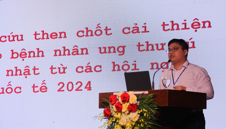 Bệnh viện Ung bướu Nghệ An tổ chức Hội nghị khoa học Ứng dụng kỹ thuật cao trong chẩn đoán và điều trị ung thư- Ảnh 3.