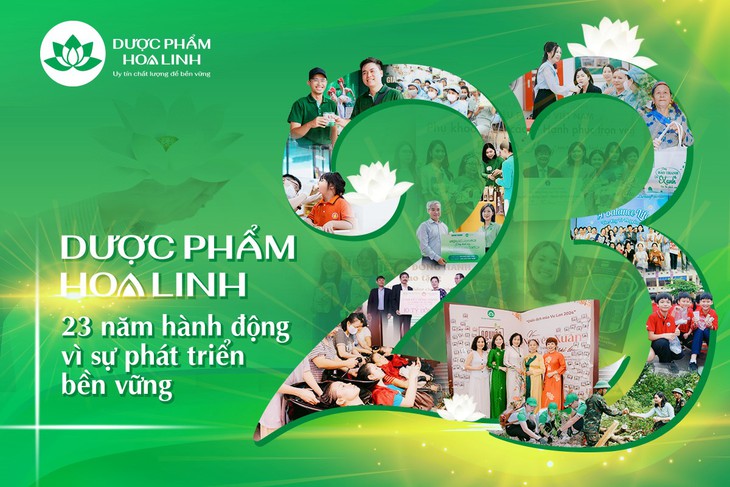Phát triển bền vững: Triết lý sống còn và hành động của Dược phẩm Hoa Linh- Ảnh 1.