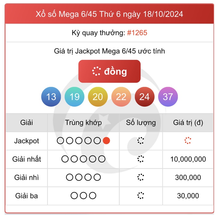 Vietlott 4/11 - Kết quả xổ số Vietlott hôm nay 4/11/2024 - Xổ số Mega 6/45 và Power 6/55 ngày 4/11- Ảnh 17.