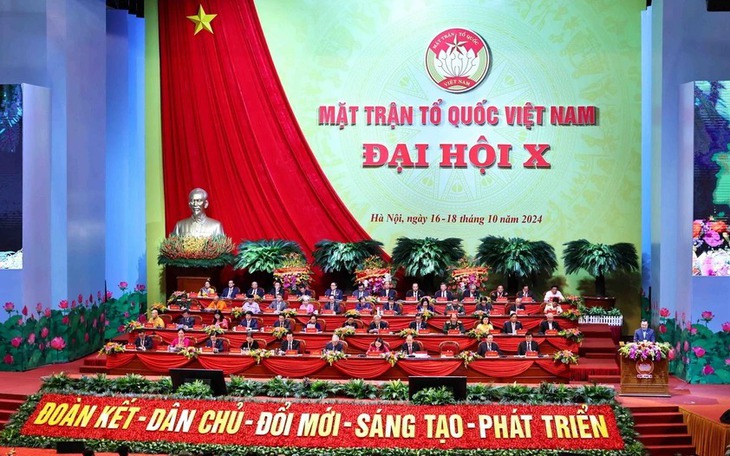 Hình ảnh Bế mạc Đại hội đại biểu toàn quốc Mặt trận Tổ quốc Việt Nam lần thứ X