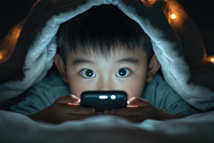 Vì sao ánh sáng xanh từ các thiết bị điện tử gây suy giảm thị lực ở trẻ?- Ảnh 1. Vì sao ánh sáng xanh từ các thiết bị điện tử gây suy giảm thị lực ở trẻ?- Ảnh 1.