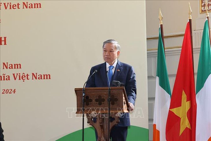 Toàn văn bài phát biểu chính sách của Tổng Bí thư, Chủ tịch nước Tô Lâm tại Trường Đại học Trinity Dublin- Ảnh 1. Toàn văn bài phát biểu chính sách của Tổng Bí thư, Chủ tịch nước Tô Lâm tại Trường Đại học Trinity Dublin- Ảnh 1.