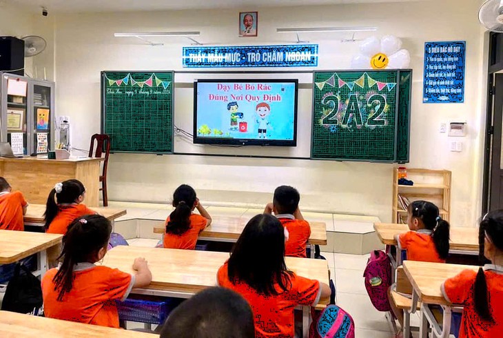 Trang bị kỹ năng ứng phó với thiên tai cho học sinh các cấp- Ảnh 1. Trang bị kỹ năng ứng phó với thiên tai cho học sinh các cấp- Ảnh 1.