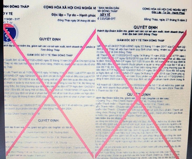 Xuất hiện nhiều văn bản giả mạo Sở Y tế, đề nghị công an vào cuộc- Ảnh 1.