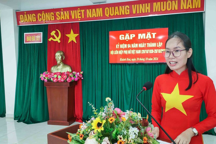 Ngày Phụ nữ Việt Nam ở Trường Sa- Ảnh 2.