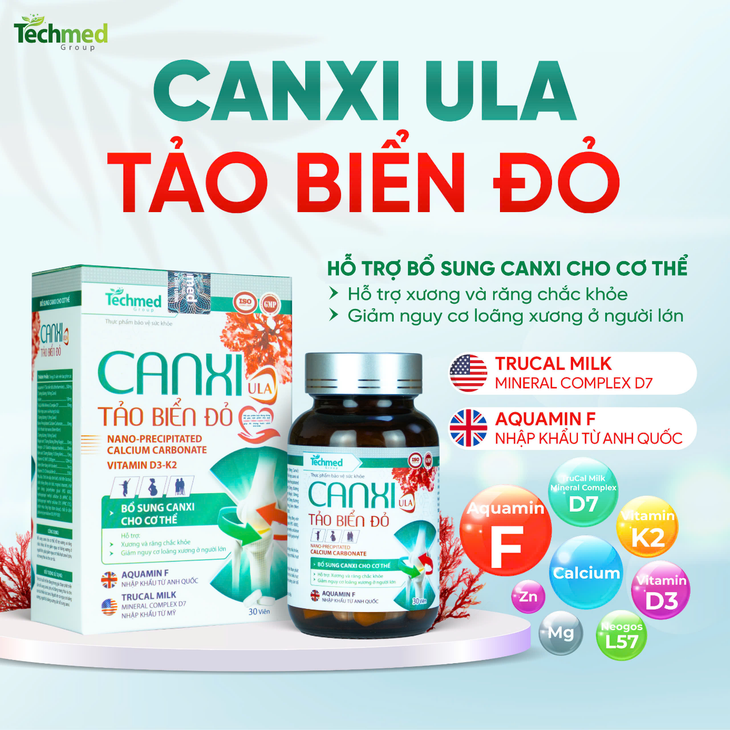 Bí quyết hỗ trợ xương chắc khỏe từ tảo biển đỏ- Ảnh 2.