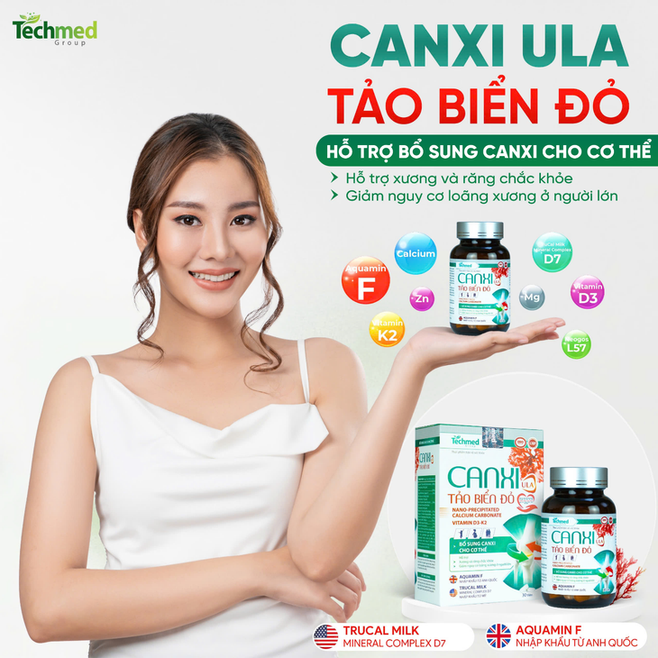 Bí quyết hỗ trợ xương chắc khỏe từ tảo biển đỏ- Ảnh 3.