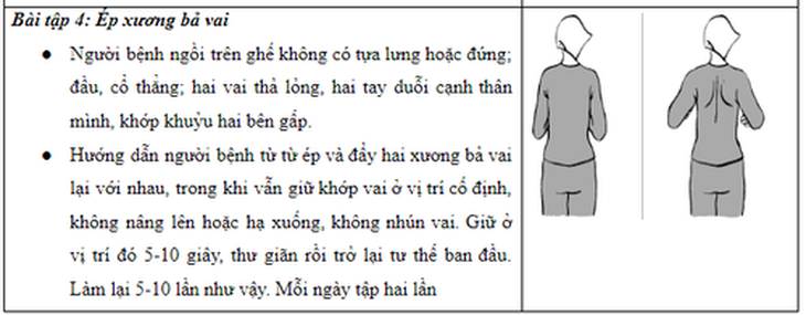 Bài tập cho người bệnh ung thư vú- Ảnh 5.