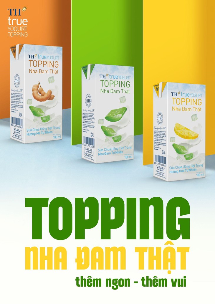 Tập đoàn TH ra mắt sản phẩm mới Sữa chua uống tiệt trùng TH true YOGURT TOPPING- Ảnh 1.