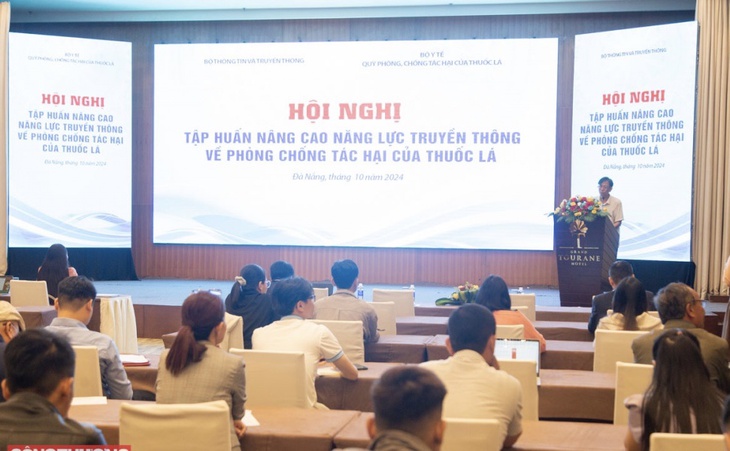 Trao đổi thông tin để nâng cao năng lực truyền thông về phòng chống tác hại thuốc lá- Ảnh 1. Trao đổi thông tin để nâng cao năng lực truyền thông về phòng chống tác hại thuốc lá- Ảnh 1.