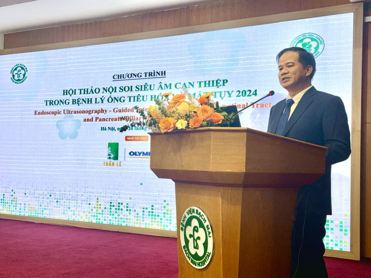 Nhiều kỹ thuật chuyên sâu điều trị bệnh lý ống tiêu hóa và mật tụy- Ảnh 1.