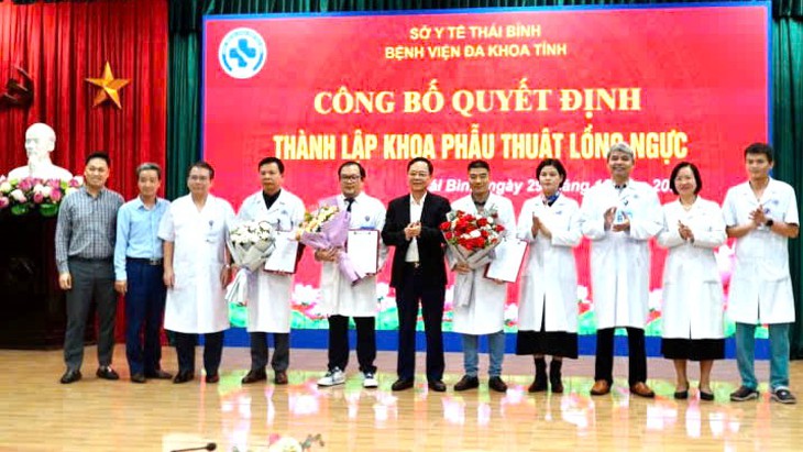 BVĐK tỉnh Thái Bình có thêm nhiều chuyên khoa mới- Ảnh 1.