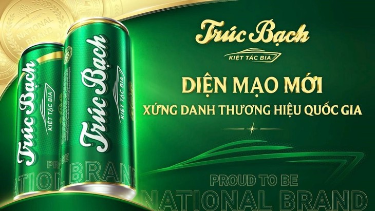 Bia Trúc Bạch - diện mạo mới, xứng danh Thương hiệu Quốc gia - Ảnh 1.