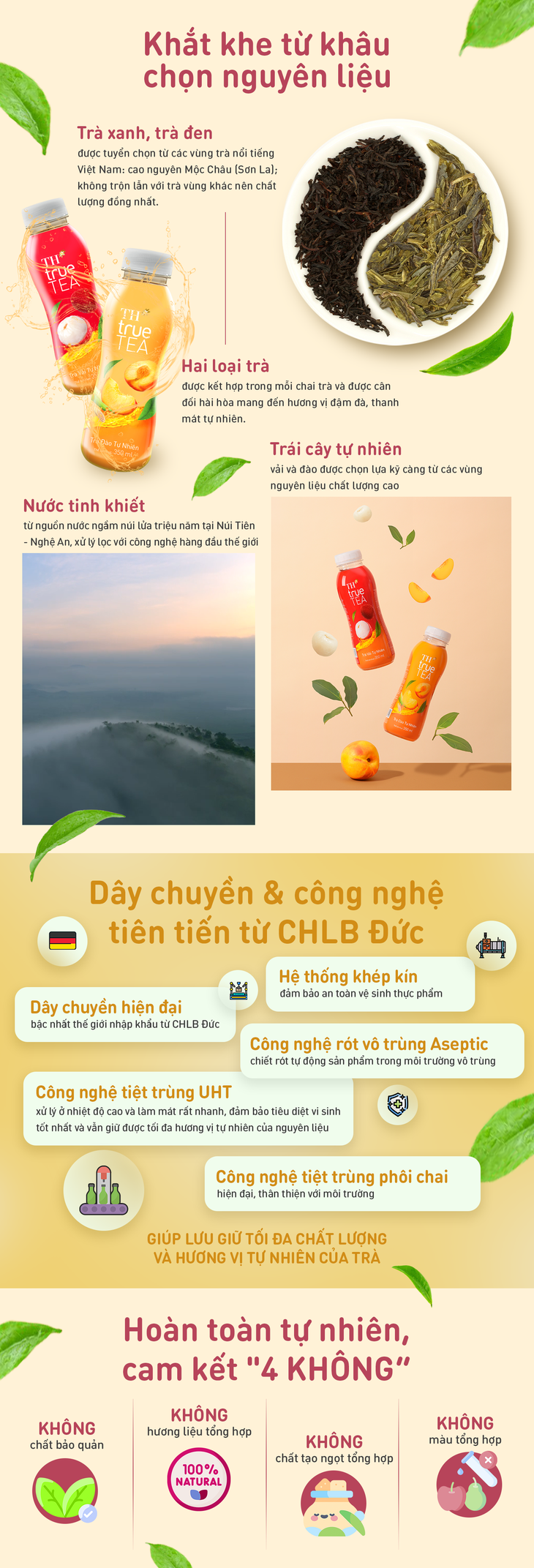 Quy trình sản xuất hiện đại giúp TH true TEA giữ trọn hương vị tự nhiên trong từng ngụm trà- Ảnh 1. Quy trình sản xuất hiện đại giúp TH true TEA giữ trọn hương vị tự nhiên trong từng ngụm trà- Ảnh 1.