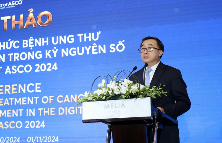 Thứ trưởng Bộ Y tế: Tỷ lệ chữa khỏi một số bệnh ung thư ở nước ta ngang tầm các nước tiên tiến trên thế giới- Ảnh 1.
