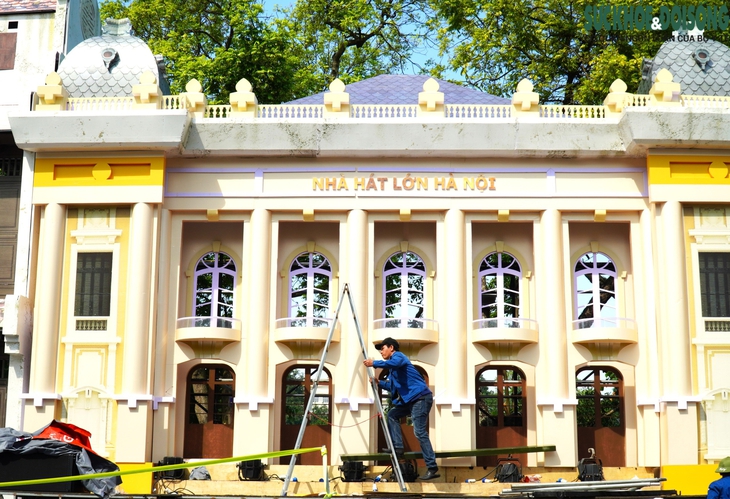 Cận cảnh loạt mô hình tái hiện những công trình tiêu biểu của Hà Nội- Ảnh 9. Cận cảnh loạt mô hình tái hiện những công trình tiêu biểu của Hà Nội- Ảnh 9.