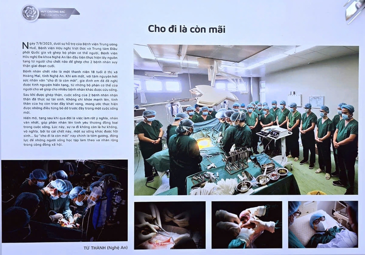 Bộ ảnh 'Cho đi là còn mãi' của Báo Sức khỏe và Đời sống đoạt Huy chương Bạc Ảnh nghệ thuật 2024- Ảnh 4. Bộ ảnh 'Cho đi là còn mãi' của Báo Sức khỏe và Đời sống đoạt Huy chương Bạc Ảnh nghệ thuật 2024- Ảnh 4.