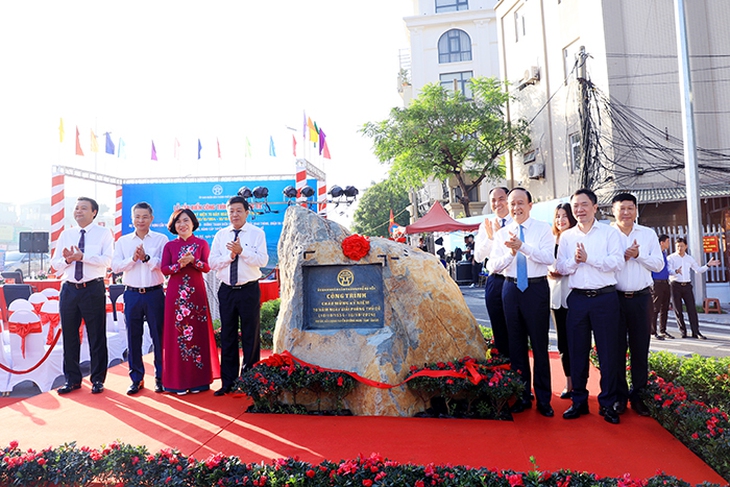 Chính thức thông xe 2 công trình giao thông trọng điểm tại quận Tây Hồ- Ảnh 2. Chính thức thông xe 2 công trình giao thông trọng điểm tại quận Tây Hồ- Ảnh 2.