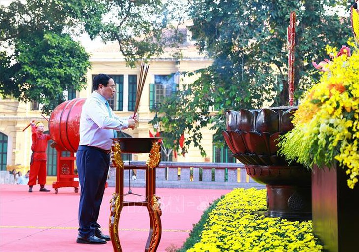 Thủ tướng Phạm Minh Chính dự 'Ngày hội Văn hoá vì Hoà bình’- Ảnh 2. Thủ tướng Phạm Minh Chính dự 'Ngày hội Văn hoá vì Hoà bình’- Ảnh 2.