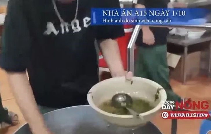 Đại học Bách khoa Hà Nội xử lý thế nào vụ sinh viên phải ăn canh thừa?- Ảnh 2. Đại học Bách khoa Hà Nội xử lý thế nào vụ sinh viên phải ăn canh thừa?- Ảnh 2.
