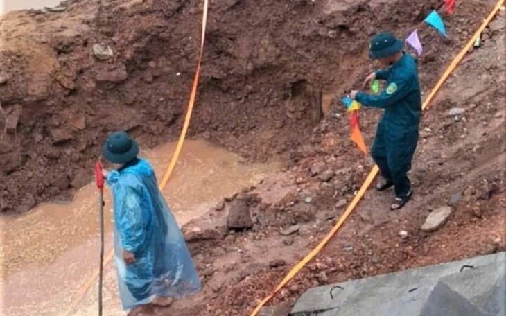 Phát hiện quả bom "khủng" khi thi công dự án