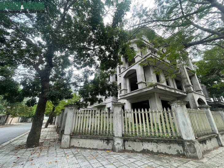 Cảnh hoang tàn, xuống cấp của khu biệt thự triệu đô ở Hà Nội- Ảnh 4.