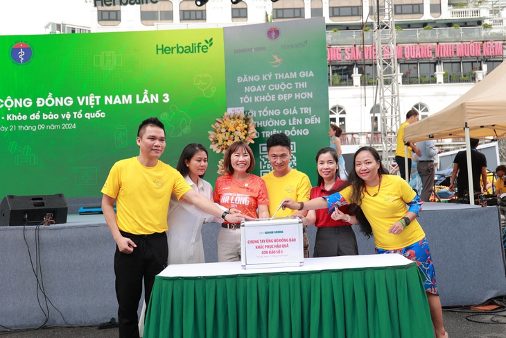 Herbalife Việt Nam cùng lan tỏa lối sống lành mạnh và tinh thần sẻ chia trong Ngày Dinh dưỡng cộng đồng Việt Nam lần 3- Ảnh 6. Herbalife Việt Nam cùng lan tỏa lối sống lành mạnh và tinh thần sẻ chia trong Ngày Dinh dưỡng cộng đồng Việt Nam lần 3- Ảnh 6.