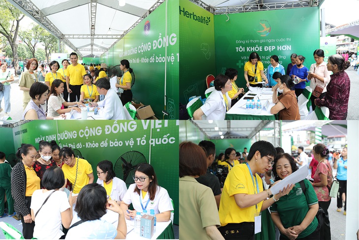 Herbalife Việt Nam cùng lan tỏa lối sống lành mạnh và tinh thần sẻ chia trong Ngày Dinh dưỡng cộng đồng Việt Nam lần 3- Ảnh 4. Herbalife Việt Nam cùng lan tỏa lối sống lành mạnh và tinh thần sẻ chia trong Ngày Dinh dưỡng cộng đồng Việt Nam lần 3- Ảnh 4.