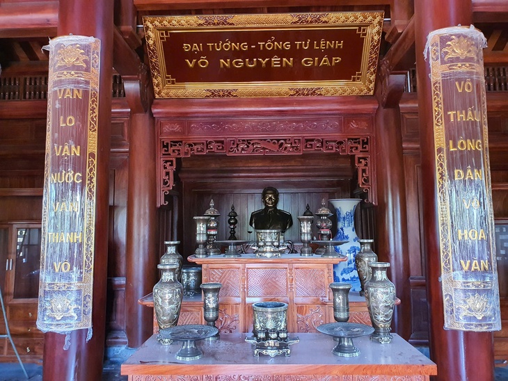 Nhà tưởng niệm Đại tướng Võ Nguyên Giáp bên dòng Kiến Giang- Ảnh 7. Nhà tưởng niệm Đại tướng Võ Nguyên Giáp bên dòng Kiến Giang- Ảnh 7.