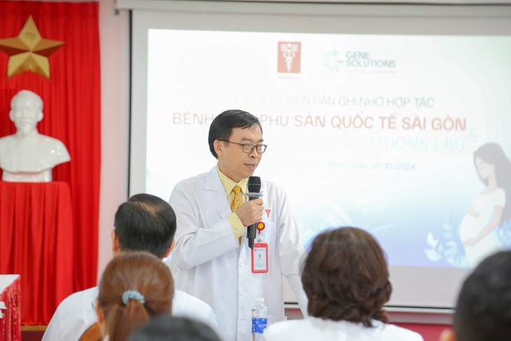 Bệnh viện Phụ sản Quốc tế Sài Gòn và Gene Solutions ký kết hợp tác chiến lược- Ảnh 1. Bệnh viện Phụ sản Quốc tế Sài Gòn và Gene Solutions ký kết hợp tác chiến lược- Ảnh 1.