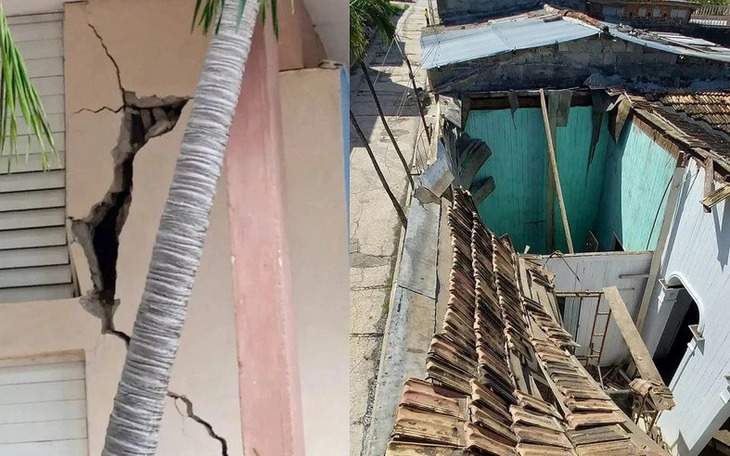 Thông tin mới nhất về trận động đất kép tại Cuba