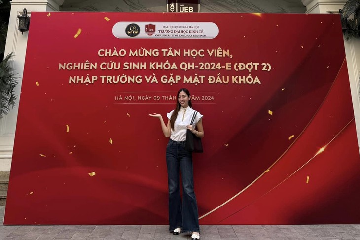 Hoa hậu Việt học Tiến sĩ ở tuổi 24 sở hữu cơ ngơi thế nào?- Ảnh 2.