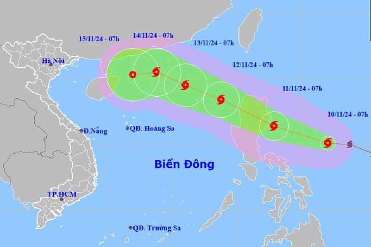 Xuất hiện cơn bão mới, Hải Phòng ban hành công điện ứng phó- Ảnh 1.