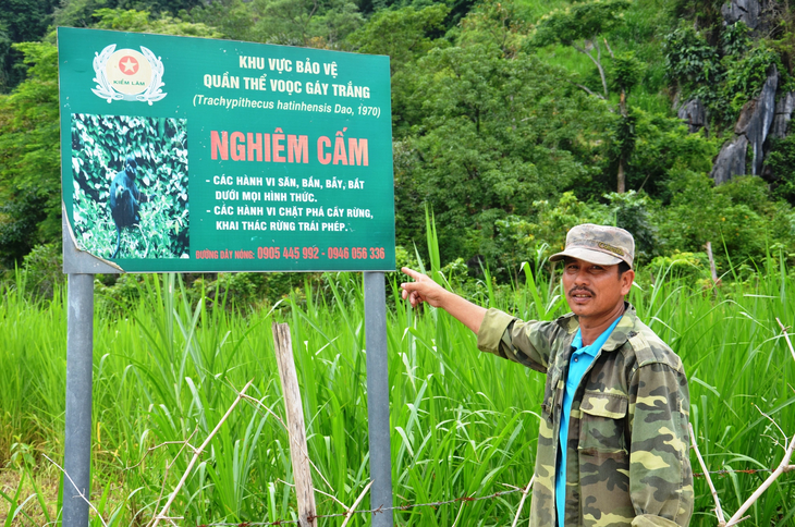 Những người tự nguyện bám rừng bảo vệ loài linh trưởng quý hiếm nằm trong Sách đỏ- Ảnh 2. Những người tự nguyện bám rừng bảo vệ loài linh trưởng quý hiếm nằm trong Sách đỏ- Ảnh 2.