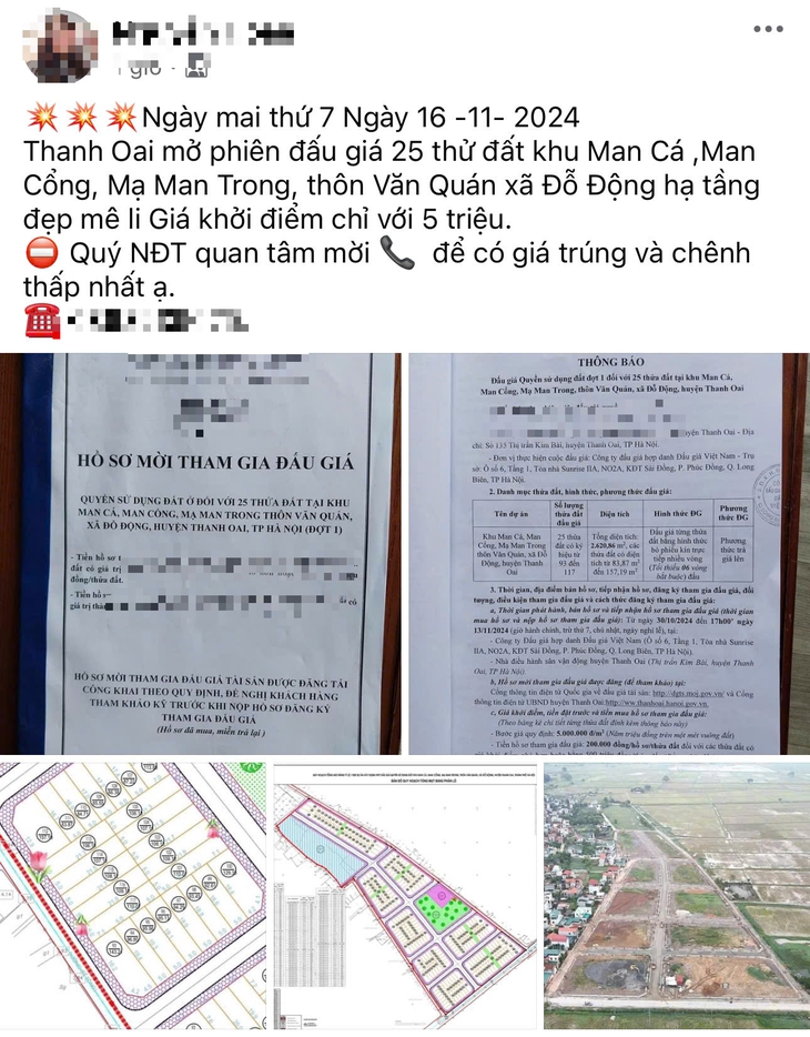 Đấu giá đất huyện Thanh Oai có còn 'nóng' sau làn sóng bỏ cọc?- Ảnh 2. Đấu giá đất huyện Thanh Oai có còn 'nóng' sau làn sóng bỏ cọc?- Ảnh 2.