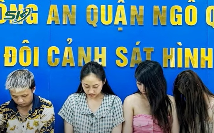 Phá "động" mại dâm, ma túy trong khách sạn nổi tiếng ở đất Cảng, bắt nóng 12 "nam thanh nữ tú"