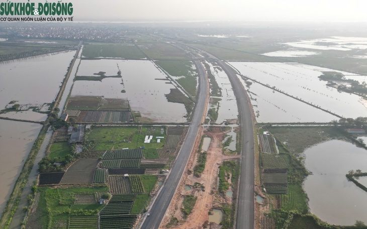 Hình hài "mới" đường Vành đai 4 qua Hà Nội sau hơn 1 năm thi công