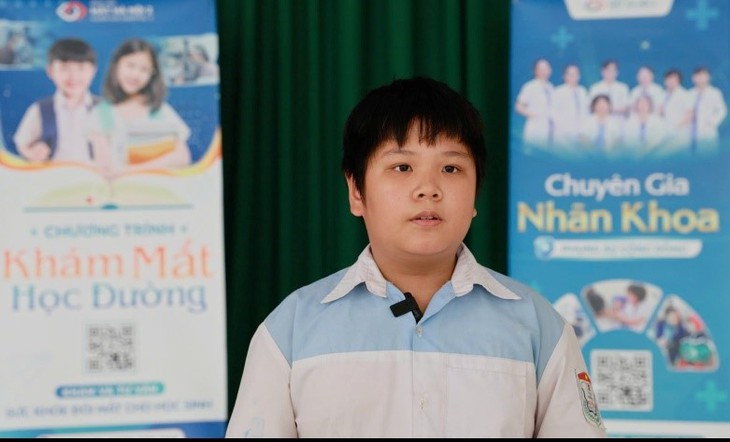 Bệnh viện Mắt Hà Nội 2 mang ánh sáng đến trường, bước cùng em tới tương lai tại Sông Công, Thái Nguyên- Ảnh 4. Bệnh viện Mắt Hà Nội 2 mang ánh sáng đến trường, bước cùng em tới tương lai tại Sông Công, Thái Nguyên- Ảnh 4.