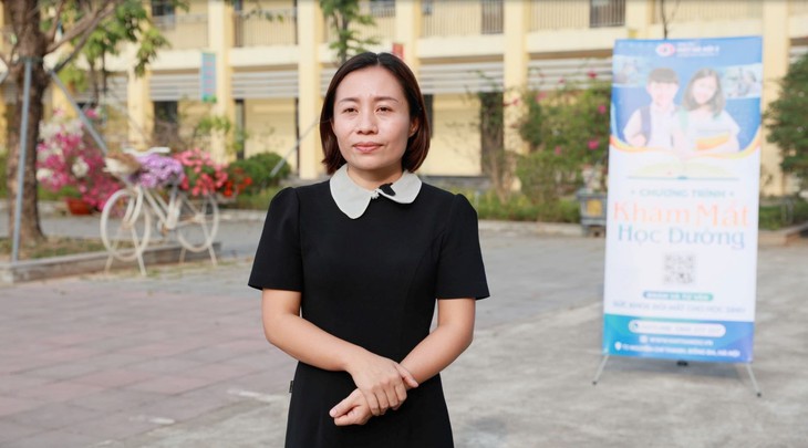 Bệnh viện Mắt Hà Nội 2 mang ánh sáng đến trường, bước cùng em tới tương lai tại Sông Công, Thái Nguyên- Ảnh 5. Bệnh viện Mắt Hà Nội 2 mang ánh sáng đến trường, bước cùng em tới tương lai tại Sông Công, Thái Nguyên- Ảnh 5.